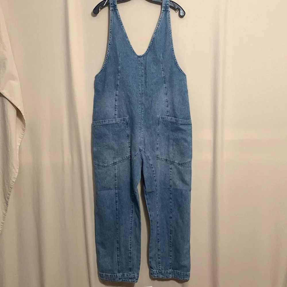 COPY - COPY - Free People High Roller Jumpsuit - Picture 4 of 8